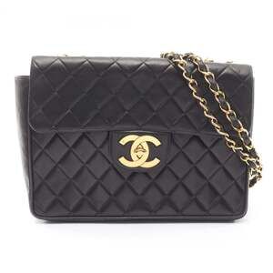 Chanel 30 Large Matelassé Single Flap Shoulder Bag/Handbag, Lambskin Leather,...